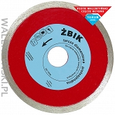 TARCZA DIAMENTOWA ŻBIK Fi 125 / 22,2 MM DO GRESU I MAT. TWARDYCH, IN CORPORE nr kat. 11020