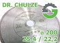 TARCZA DIAMENTOWA FL-S Fi 200 / 25.4 i 22.2 DR. SCHULZE GLAZURA CERAMIKA KAMIEŃ, FL S